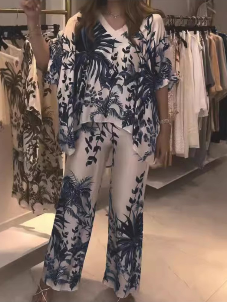 Elegante terno de escritório f - Romper Floral Print avaliação e preço