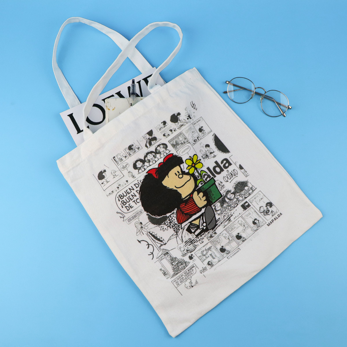 Bolsa de Lona Fashion para Mul - Tote Bag Beach avaliação e preço