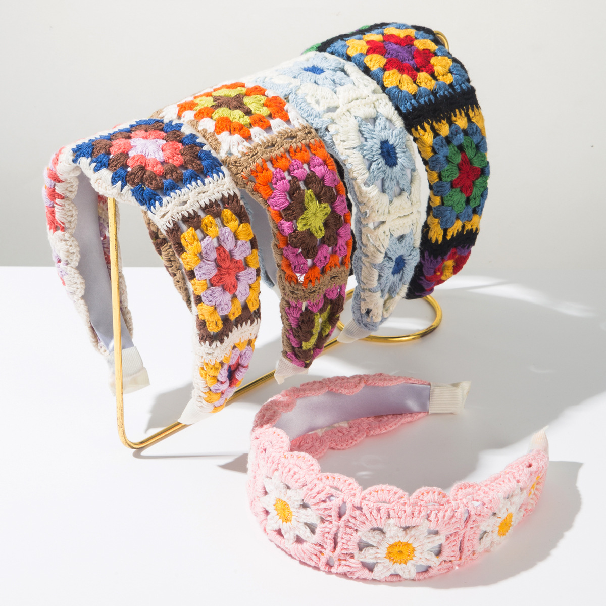 Tiara de Crochê Artesanal Boho - Headband Summer Knit avaliação e preço