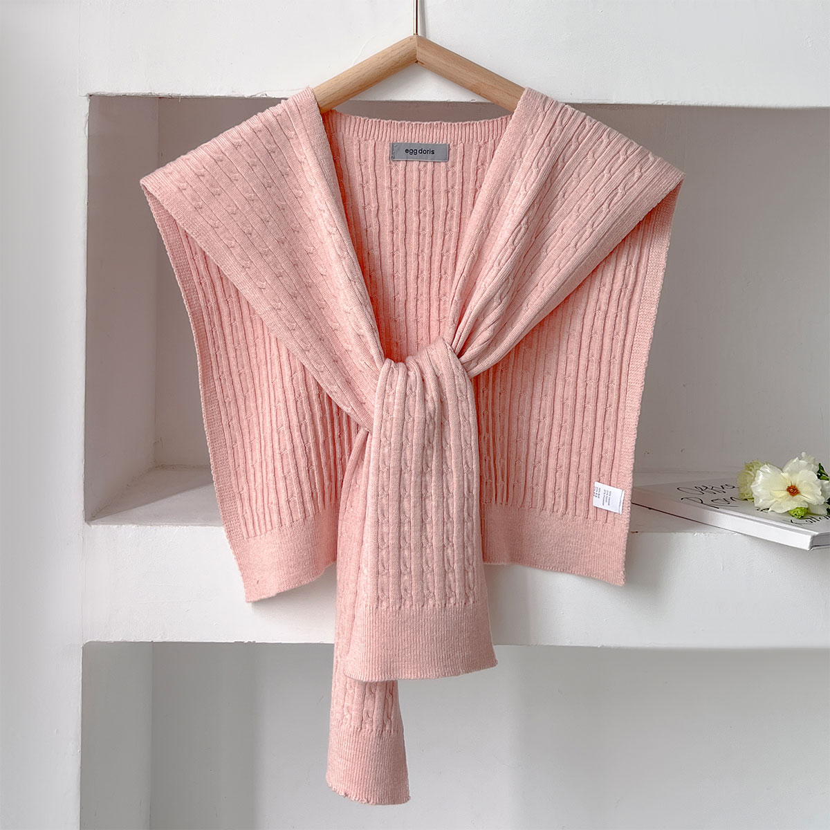 Novo coreano outono malha xale - Blouse Off Shoulder avaliação e preço